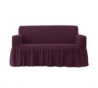 Housses Canapé Très Extensibles Avec Jupe, Housses Canapé Super Douces 1/2/3/4 Places Housse Canapé Tout Compris Housse Canapé Extensible Lavable Housse Protection Me(Size:3 Seater(190-230cm),Color:C)