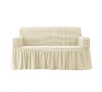 Housses Canapé Très Extensibles Avec Jupe, Housses Canapé Super Douces 1/2/3/4 Places Housse Canapé Tout Compris Housse Canapé Extensible Lavable Housse Protection Me(Size:3 Seater(190-230cm),Color:G)