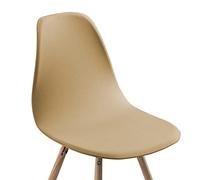 Housses Chaise Salle à Manger Scandinaves Housses de Chaise scandinave Lot de 4 Extensible Housse de Protection de Chaise scandinave Café léger