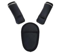 Housses colorées et amusantes avec coussinet d'entrejambe, faciles à laver, ensemble de coussins d'épaule légers pour poussettes, faciles à nettoyer
