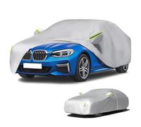 Housses Complètes Voiture pour Ford Station Wagon 22004-2021,Bâche Voiture Extérieur Anti Grêle, La Pluie Et avec Fermeture éclair Et Cordon De Serrage Coupe-Vent