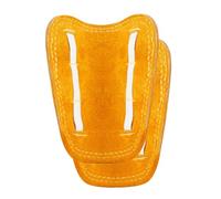 Housses confortables pour bottes de soudage en cuir qui offrent une housse de protection contre la flamme et les éclaboussures qui conviennent à différents lieux de travail. 2 bretelles élastiques