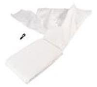 Housses d’hivernage NATURE lot de 3 50 g/m² anti-UV blanc Ø50 cm x 1 m Blanc G
