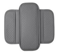 Housses d'accoudoirs automobiles Pour Mitsubishi L200 ASX Coussin D’accoudoir Voiture Couvercle Protection Console Centrale Boîte Automatique Coussinet Rangement Accessoires(GRIS)