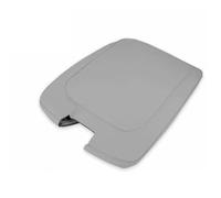 Housses d'accoudoirs automobiles Remplacement Couvercle D’accoudoir Console Centrale Pour Dodge Pour Ram 1500 2500 3500 2013 2014 2015 2016 2017 2018(GRIS)