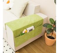 Housses d'accoudoirs de canapé en polyester à enfiler conçues pour protéger et améliorer votre espace de vie (vert de fruits)