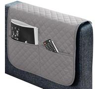 Housses d'accoudoirs de canapé - Matériau rembourré doux, finition résistante à l'eau, conception antidérapante, construction durable | Accessoire de canapé multifonctionnel, support de télécommande,