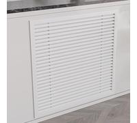 Housses d'aération carrées pour maison - Grille d'aération pour climatisation - Parfait pour une utilisation commerciale et résidentielle - Solutions de ventilation (40 x 40 cm)