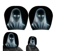 Housses D'Appui-Tête Effrayantes Auto Housse universelle lavable face