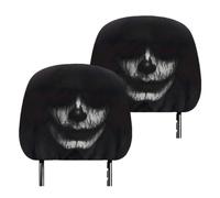 Housses d'Appuie-Tête Terrifiantes Lot de 2 protections élastiques lavables