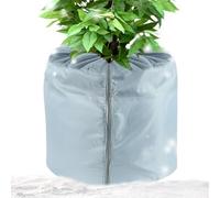 Housses d'arbres pour l'hiver - Protection des plantes pour la protection contre le gel - Protection des fleurs avec fermeture éclair et cordon de serrage - Pour jardin, parterre surélevé buisson