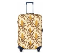 Housses de bagage de voyage à imprimé maïs d'automne - Lavables - 45,7 à 81,3 cm - Haute élasticité, noir, X-Large