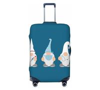 Housses de bagage de voyage - Infirmière Médecin Nains Élasticité Valise Housse Protecteur pour Bagages 45,7 à 81,3 cm, noir, X-Large