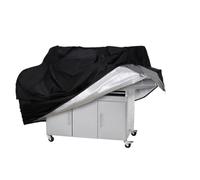 Housses De Barbecue Housse de Protection for Barbecue, imperméable et Robuste, Protection Contre la Pluie, Ronde et rectangulaire, for l'extérieur, Accessoires pour Grillades(150x100x125CM)