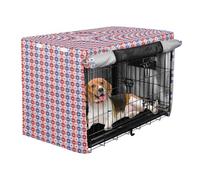 Housses de cage pour chien - Drapeau américain - Buffalo - Housse de niche pour animal domestique - Protection de cage pour chien