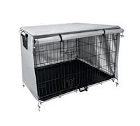 Housses De Cages Pou Chiens Étanche En Tissu De Toile, Bâche Cage Chien