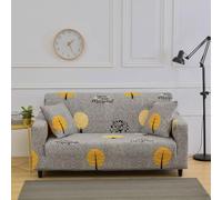 Housses de canapé 1, 2, 3 ou 4 places Housses de canapé extensibles Housses de canapé à motifs imprimés Housse de canapé universelle Protection de meubles pour chien(Size:4 Seater (235-300cm),Color:X)