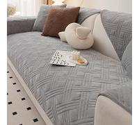 Housses de Canape/Couvre Canape d'angle 3/2 Places Gris Protège Canapé Griffure Chat Chien Couverture de Canape avec Accoudoirs Antidérapant Protecteur Canapé ( Color : #13 , Size : 70x150cm 1pc )