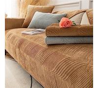Housses de Canape/Couvre Canape d'angle 4/3/2/1 Places Places Gris Couverture De Canapé en Forme De L avec Accoudoirs Revetement de canape Antidérapant Protecteur ( Color : #19 , Size : 90x210cm )