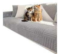 Housses de Canapé D Angle Couverture de Canape en Forme de L Couvre Canape Gris/Beige/Bleu Housse de Canapé Extensibles avec Méridienne Gauche/Droite Housse Protection Canapé Chat Chien ( Color : #24