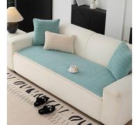 Housses de canapé Douces et lavables pour Chiens, antidérapantes et en Peluche, idéales pour protéger Vos canapés et fauteuils 1, 2, 3 ou 4 Places.(F,50 * 130cm)