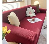 Housses de canapé en polaire extensible durable pour canapé sectionnel en forme de L/U de 1/2/3/4 places - Housses de protection lavables pour animaux de compagnie de 90 à 140 cm, achetez 2/3 au