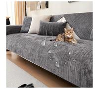 Housses De Canapé Imperméables, Protection Anti-griffures De Chat, Housse De Canapé En Chenille Anti-fuite, Protection De Canapé Adaptée Aux Animaux De Compagnie Contre Les Griffes De Chat(Dark Gray,1