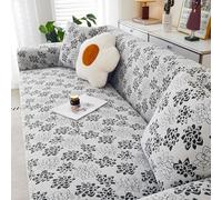 Housses de canapé matelassées en Velours Extensible, Couverture en Coton pour canapé, Protection antidérapante, imperméable, résistante aux Griffes de Chat, Lavable 5 305-360cm