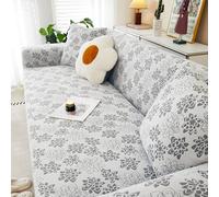 Housses de canapé matelassées en Velours Extensible, Couverture en Coton pour canapé, Protection antidérapante, imperméable, résistante aux Griffes de Chat, Lavable 4 190-230cm