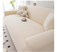 Housses de canapé très extensibles, housses de canapé antidérapantes Housse de canapé tout compris Protège-meuble extensible et lavable pour enfants et animaux do(Size:2 Seater(145-185cm),Color:Blanc)