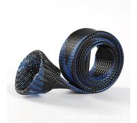 Housses de canne à pêche tissées - Manchon de pêche portable, chaussette élastique très résistante, outil de rangement en maille, tube de filet | Protecteur de lanière pour voyage, terrasse, plage