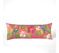 Housses de Ccoussin de Positionnement Latéral 40x145, Rose Housse Coussin 40 x 145 cm, Améliorer Sommeil Qualité Velour Double Face Impression Fermeture Eclair Caché pour Chambre Lit, (Fleur),Model188