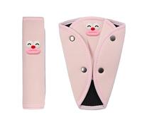 Housses de ceinture de sécurité pour enfants, douces et respirantes pour protection du cou et des épaules, housse de ceinture de sécurité pour voiture, siège rehausseur et poussette, mignonne et
