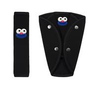 Housses de ceinture de sécurité pour enfants, douces et respirantes pour protection du cou et des épaules, housse de ceinture de sécurité pour voiture, siège rehausseur et poussette, mignonne et