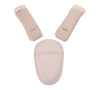 Housses de ceinture de voiture respirantes pour landau - 3 coussinets de siège offrent un toucher confortable pour votre nouveau-né