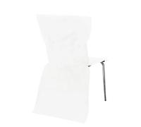 Housses de Chaise - CHAKS - Lot de 24 - Intissé Blanc - Modèle Économique