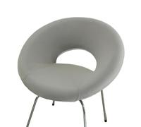 Housses de Chaise de Bar Moderne, Housses Extensibles pour Tabourets Hauts avec Dossier Creux Demi-Circulaire, Housses Lavables pour Chaise de Bar, Coiffeuse, Cuisine, Salon,Light gray b,4pcs