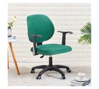 Housses De Chaise De Bureau en Velours De Qualité Supérieure, Housses De Protection for La Décoration De La Maison Et du Bureau, Chaises De Bureau Ergonomiques Et Pivotantes.(Green)