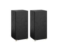 Vidaxl Housses De Chaise De Jardin 2 Pcs 8 ?illets 75x70x140 Cm Pe