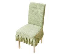 Housses de Chaise de Salle à Manger,Housses de Protection Souple Élastique Amovible Lavable Housse de Dossier de Chaise | Pour Maison Banquet Mariage Fête Noël Saint-Valentin Pâques Festivités