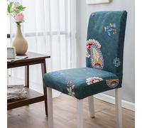 Housses De Chaise Élastiques Déhoussables, Lavables, Protection De Chaise Scandinave Extensible Housse De Chaise Salle À Manger Housse Chaise pour Mariage Moderne, Hôtel(Style-DD#)