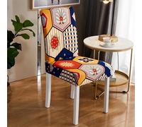 Housses De Chaise Élastiques Déhoussables, Lavables, Protection De Chaise Scandinave Extensible Housse De Chaise Salle À Manger Housse Chaise pour Mariage Moderne, Hôtel(Style-B#)