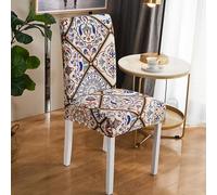 Housses De Chaise Élastiques Déhoussables, Lavables, Protection De Chaise Scandinave Extensible Housse De Chaise Salle À Manger Housse Chaise pour Mariage Moderne, Hôtel(Style-G#)