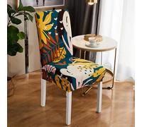 Housses De Chaise Élastiques Déhoussables, Lavables, Protection De Chaise Scandinave Extensible Housse De Chaise Salle À Manger Housse Chaise pour Mariage Moderne, Hôtel(Style-C#)