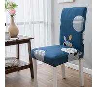 Housses De Chaise Élastiques Déhoussables, Lavables, Protection De Chaise Scandinave Extensible Housse De Chaise Salle À Manger Housse Chaise pour Mariage Moderne, Hôtel(Style-V#)