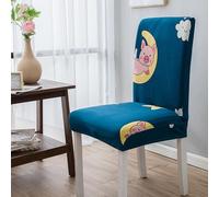 Housses De Chaise Élastiques Déhoussables, Lavables, Protection De Chaise Scandinave Extensible Housse De Chaise Salle À Manger Housse Chaise pour Mariage Moderne, Hôtel(Style-BB#)