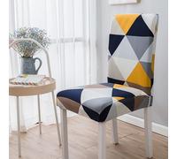 Housses De Chaise Élastiques Déhoussables, Lavables, Protection De Chaise Scandinave Extensible Housse De Chaise Salle À Manger Housse Chaise pour Mariage Moderne, Hôtel(Style-EE#)