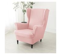 Housses De Chaise Extensibles en Velours, Protection De Meubles, Design Luxueux, Doux Et Élastique, for Salon, Chambre À Coucher, Décoration Intérieure(Rose)