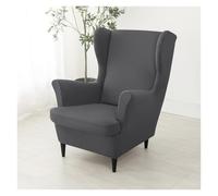 Housses De Chaise Extensibles en Velours, Protection De Meubles, Design Luxueux, Doux Et Élastique, for Salon, Chambre À Coucher, Décoration Intérieure(Dark Gray)