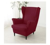 Housses De Chaise Extensibles en Velours, Protection De Meubles, Design Luxueux, Doux Et Élastique, for Salon, Chambre À Coucher, Décoration Intérieure(Dark Red)